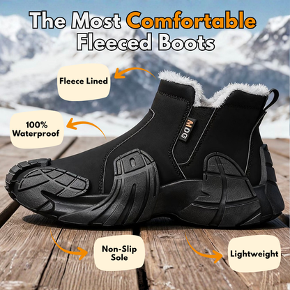 ThermaBoots™ Fleeced Waterproof Boots - Grey